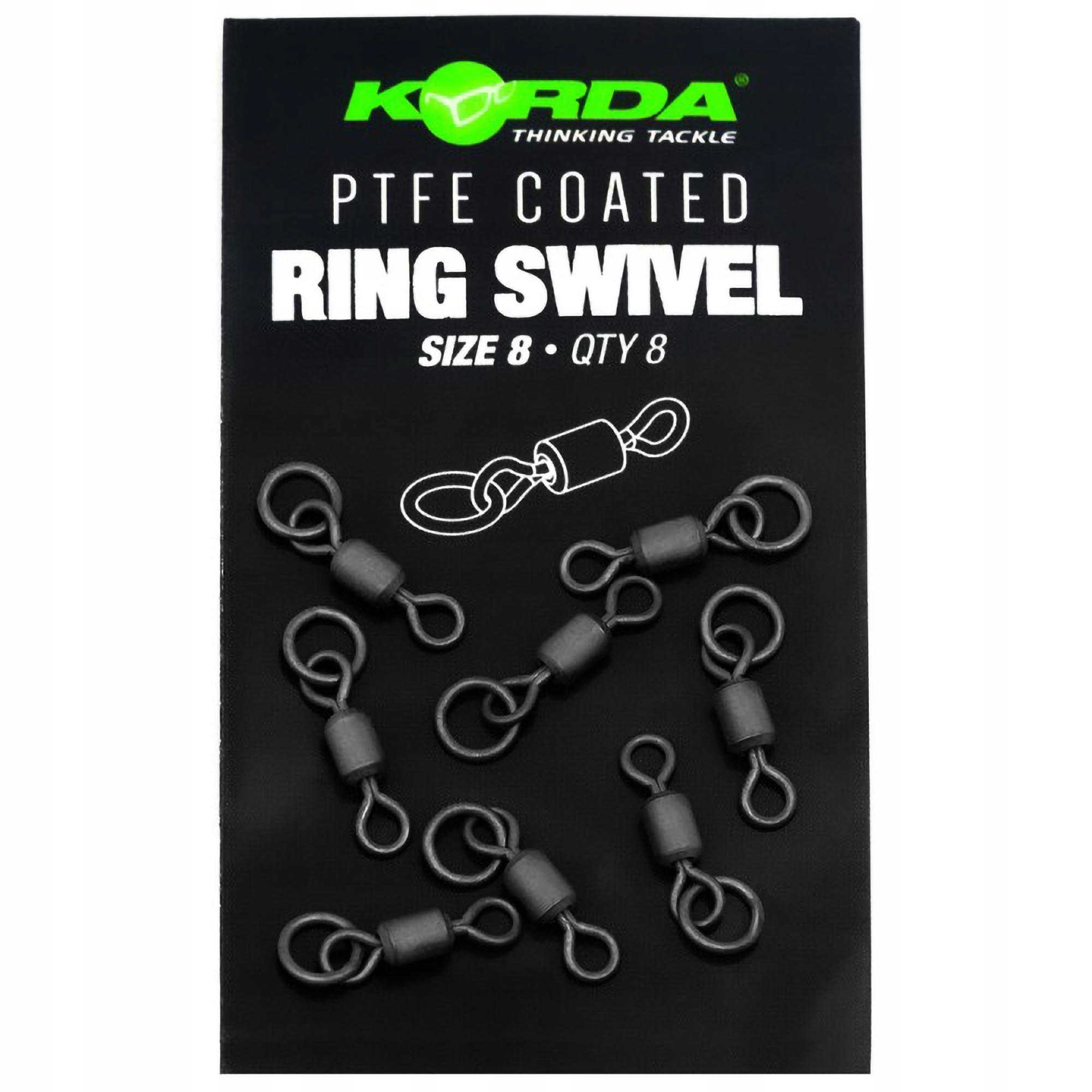 Krętliki Korda Ptfe Ring Swivel 8