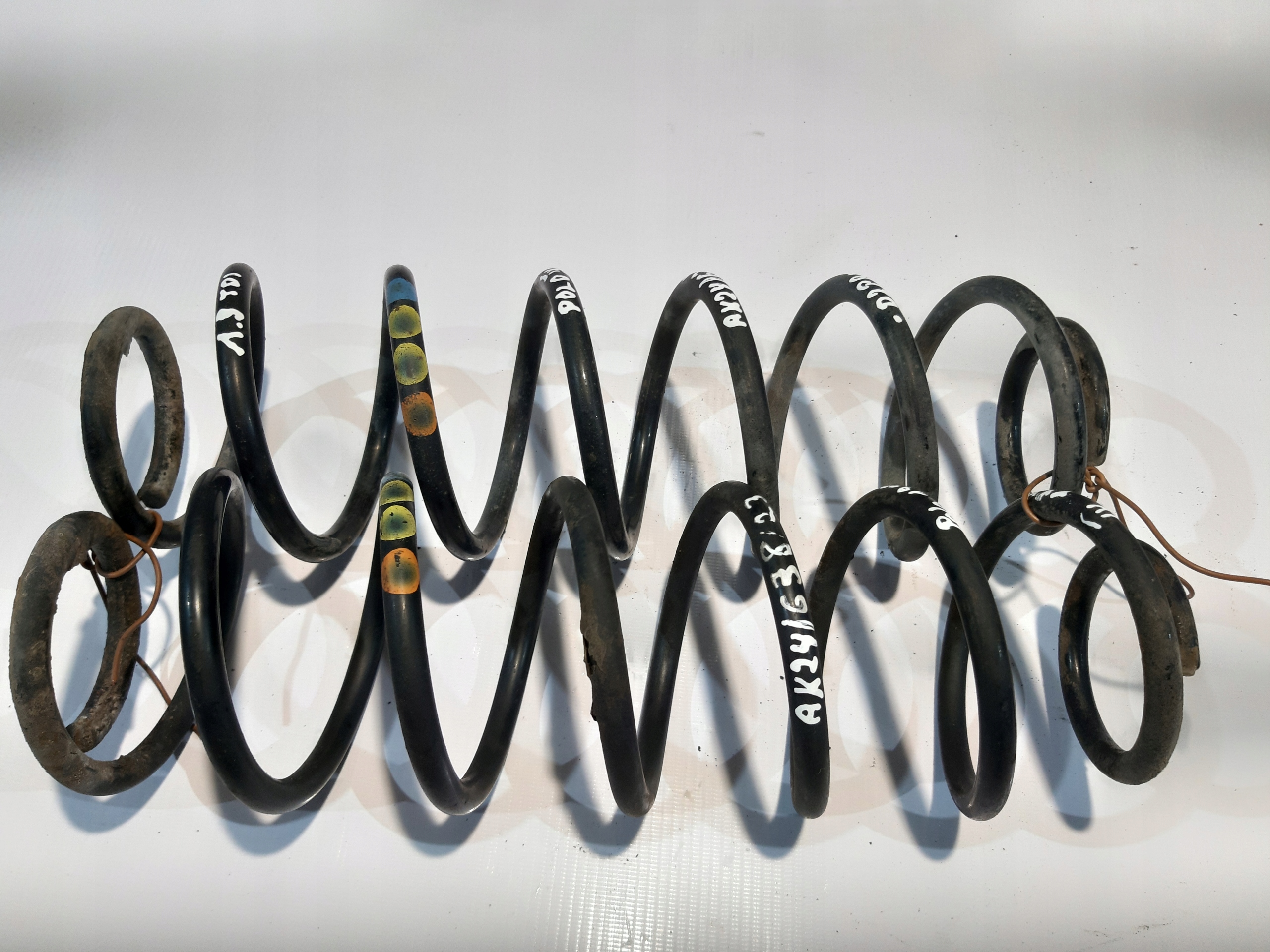 springs 2X springing rear part VW POLO IV 9N 1.9TDI 5D