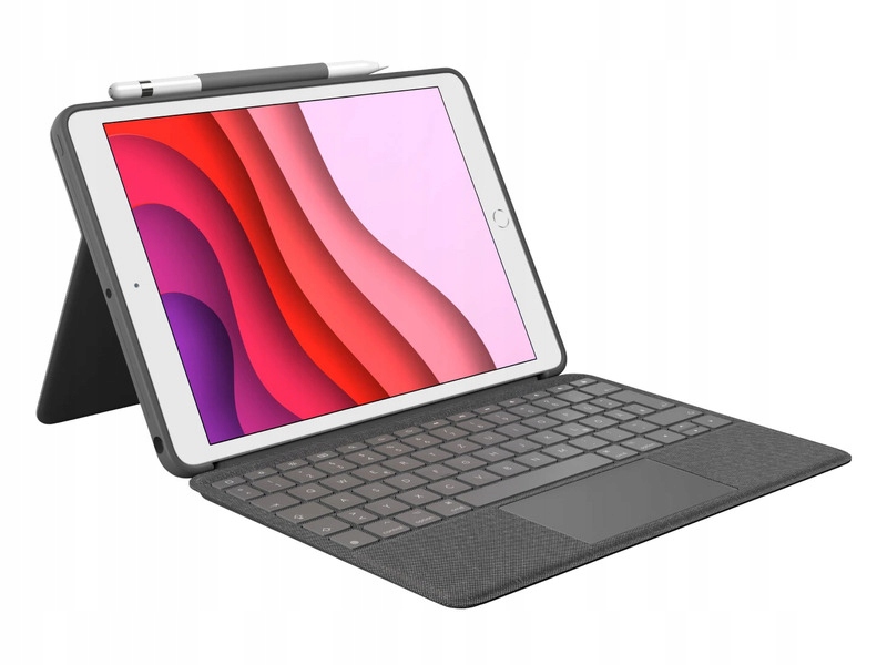 

Etui na iPad Logitech Combo Touch Szary Klawiatura