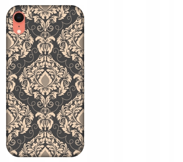 

Etui pokrowiec iPhone Xr Vintage wzór damascenski