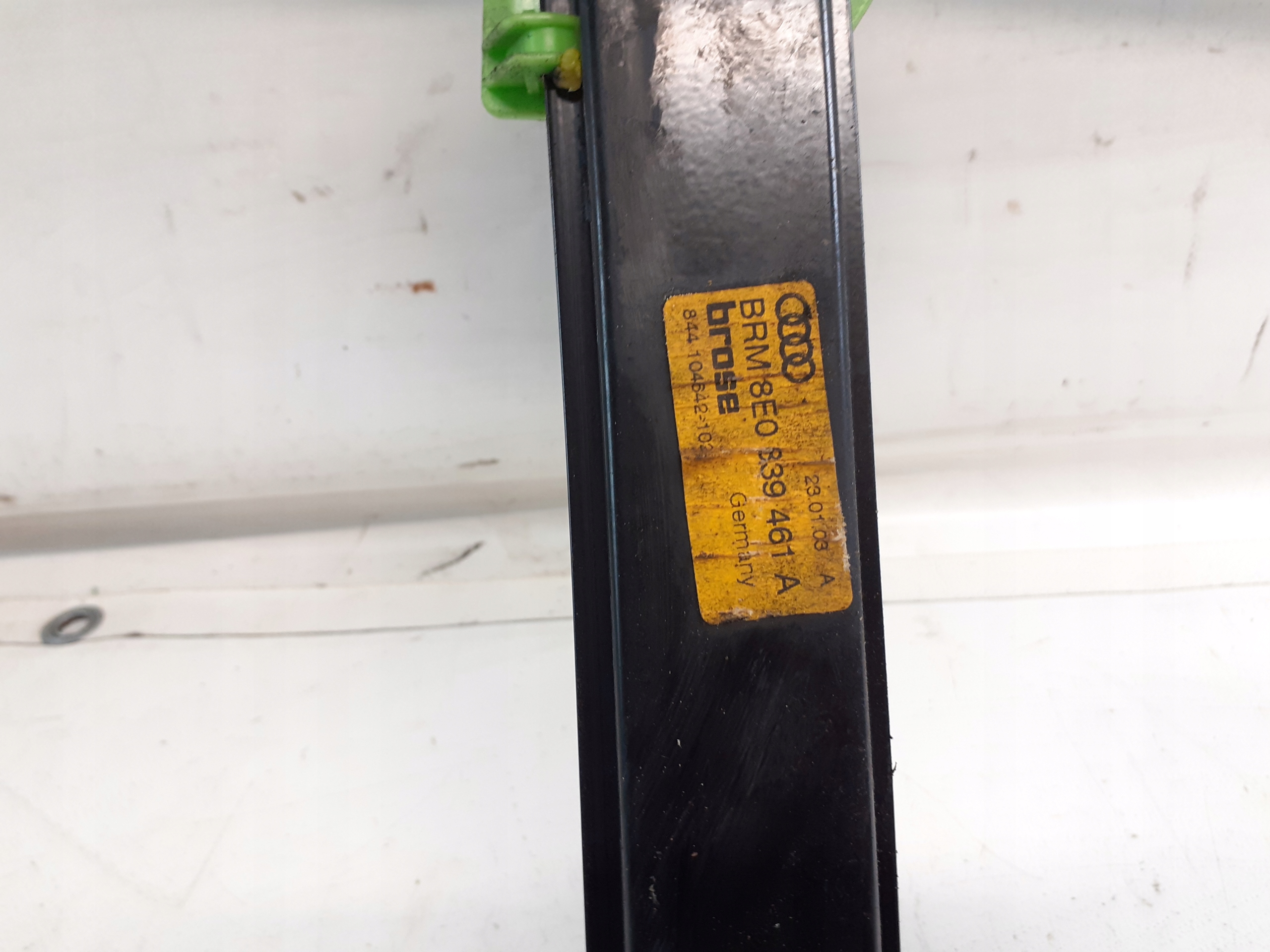 frame, window regulator left rear part Audi A4 B6 sedan