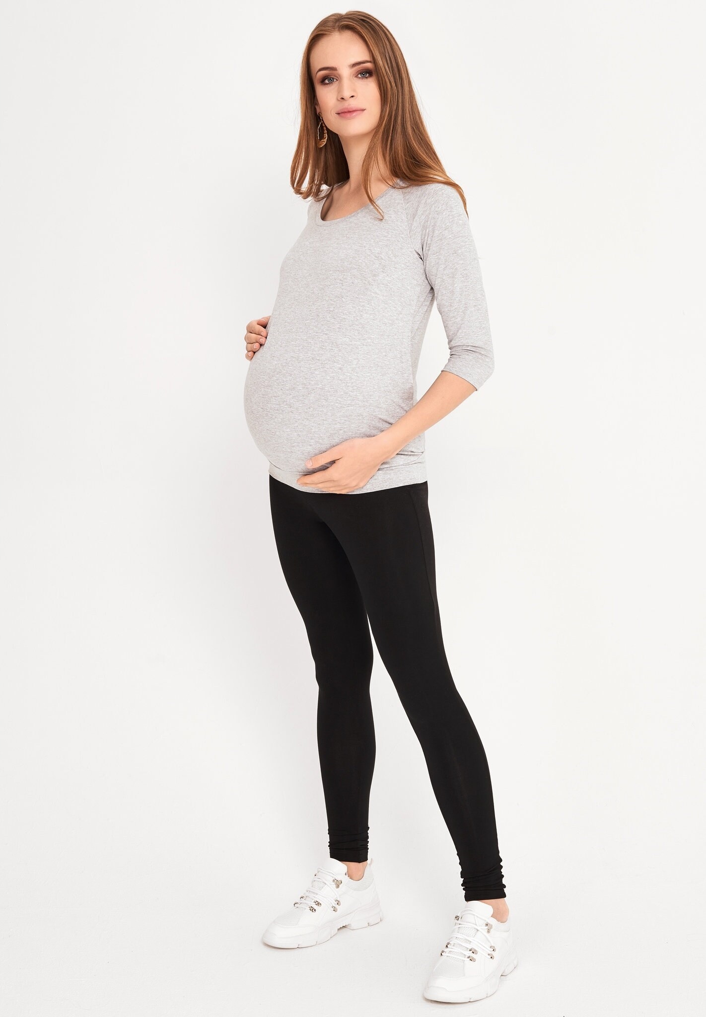 BLUZKA T-SHIRT CIĄŻOWY DO KARMIENIA SZARY ROZ. M Marka Cool Mama