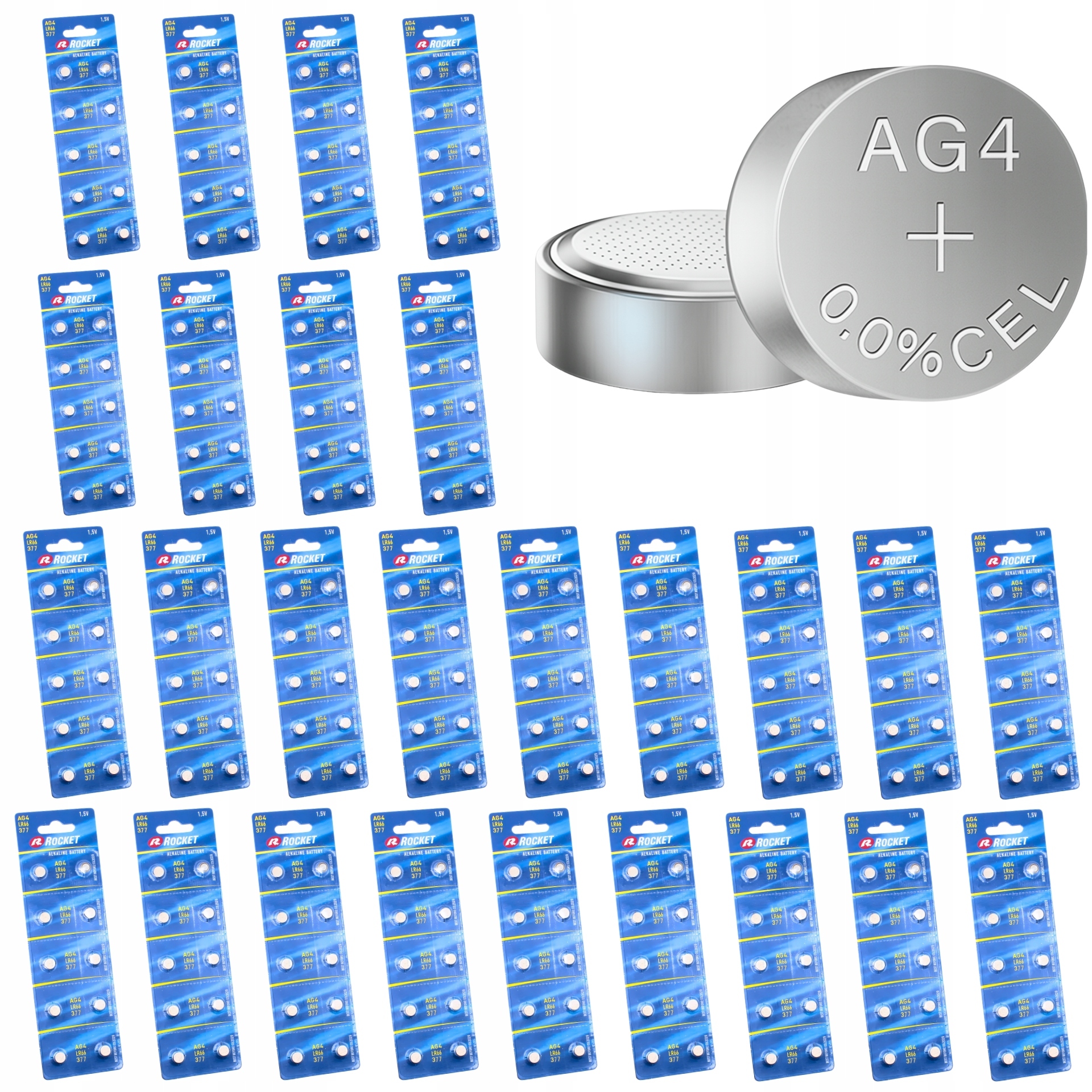 260 Ks Baterie Alkalické Baterie AG4 LR66 LR626 377 376 SR626SW 177 1.5V