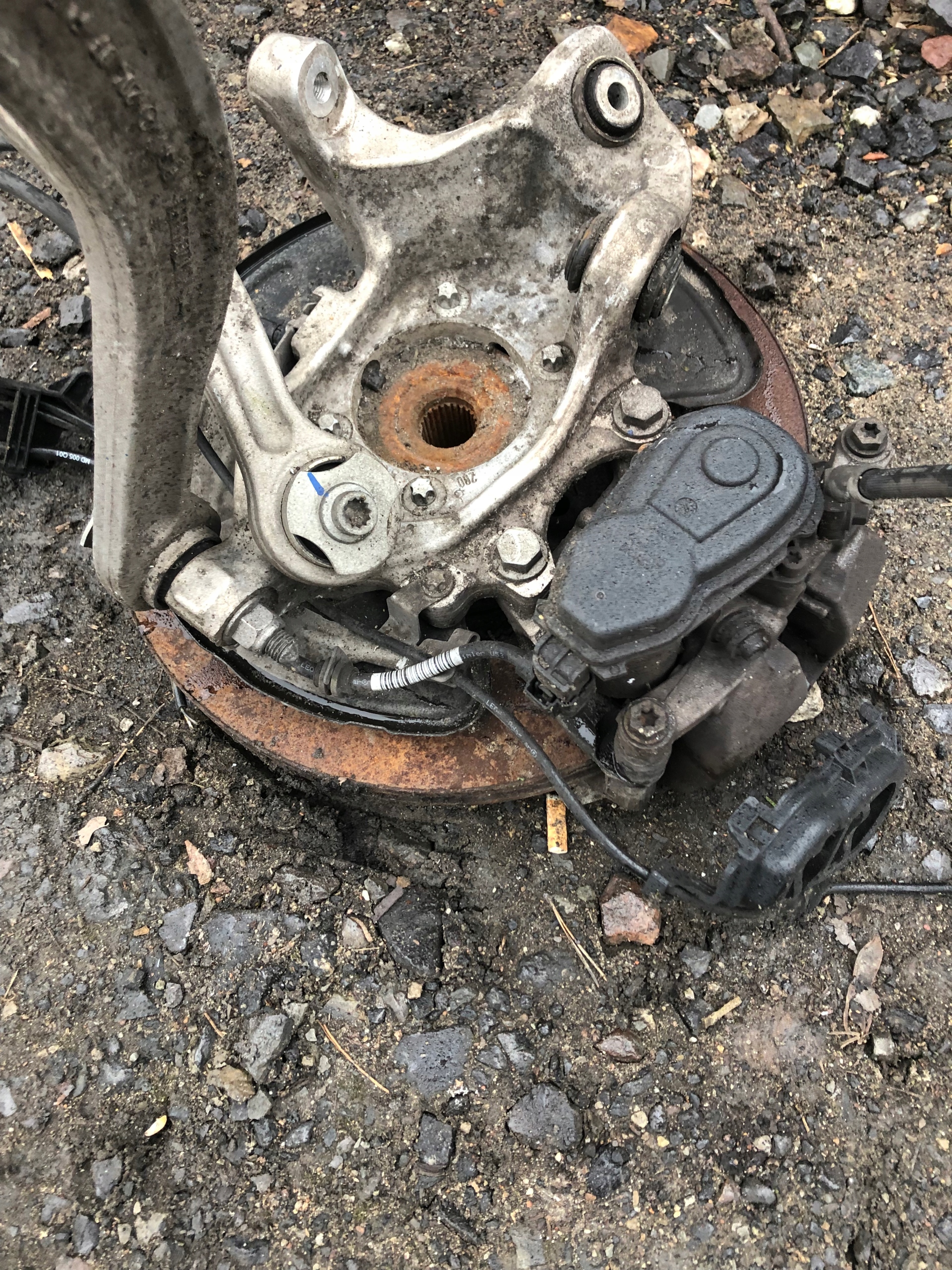 MERCEDES W238 COUPE swing left rear part KOMPLET
