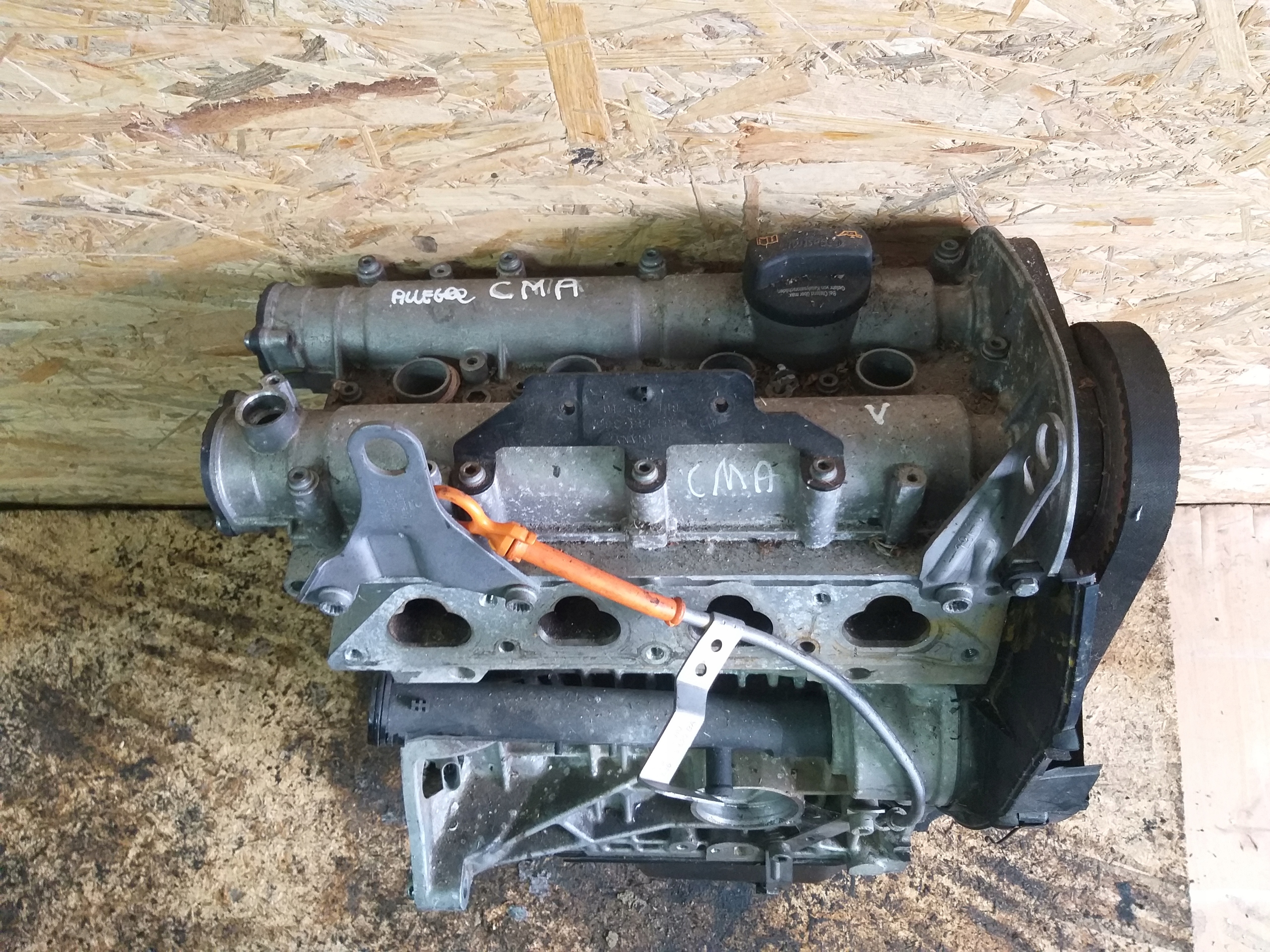 engine VW POLO 6R 1.4 16V BIFUEL 82KM CMA