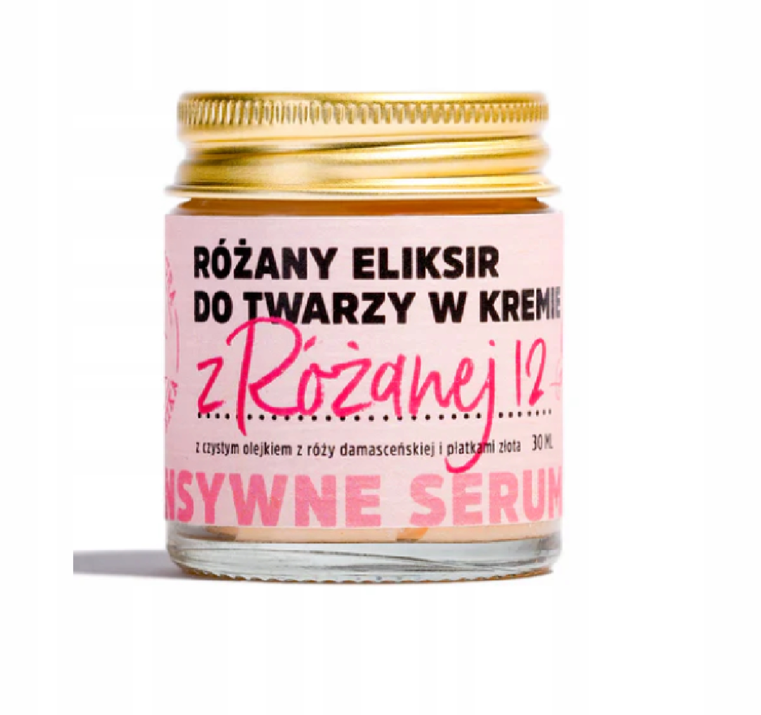 Eliksir do Twarzy w Kremie z Różanej 12, Manufaktura Bursztynnika 60 ml