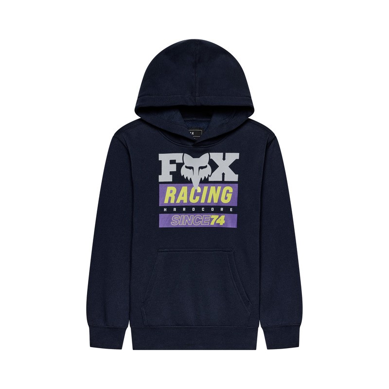 Mikina S Kapucňou Junior Fox Since 74 Fleece Po Midnight (ys)