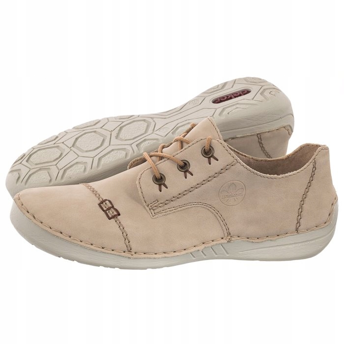 Dámské pohodlné boty Polobotky Rieker Béžová 52520-62
