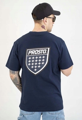 Tričko Prosto Big Shield navy
