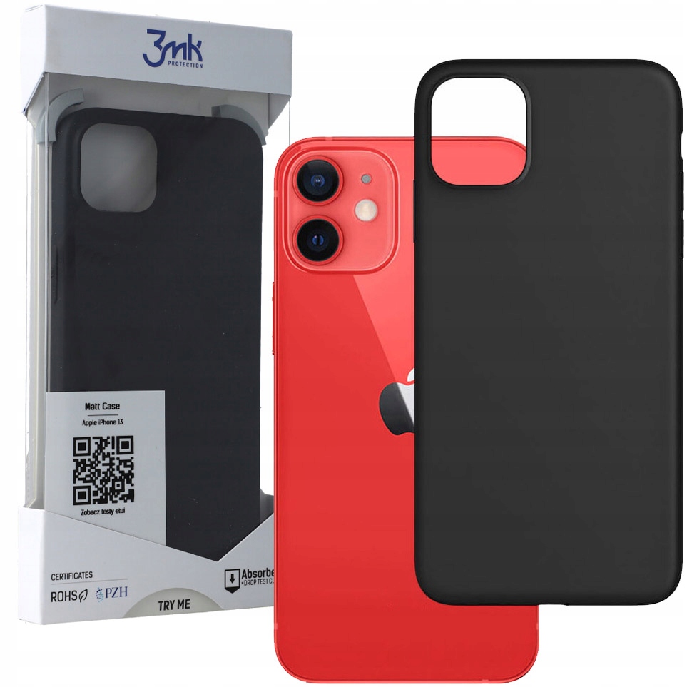 

Etui do iPhone 13, 3MK Matt Obudowa, Case, Plecki