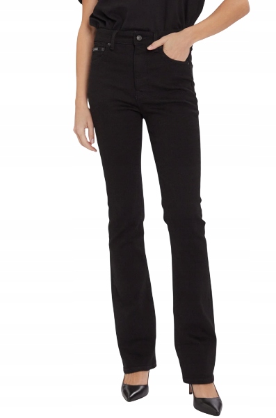 Calvin Klein Jeans Džíny LV047D739G Černá Bootcut Fit