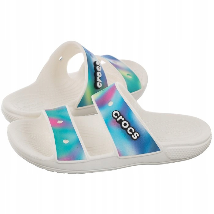

Buty Klapki Crocs Classic Solarized 207771 Białe
