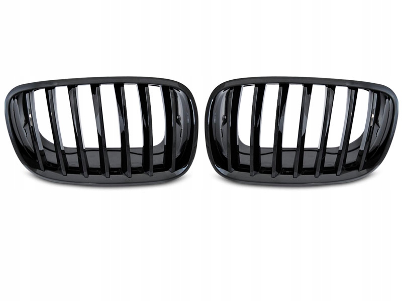 РЕШІТКА РЕШІТКА РАДІАТОРА ПОВІТРЕПРИЙМАЧІ BMW X5 E70 X6 E71 08- BLACK