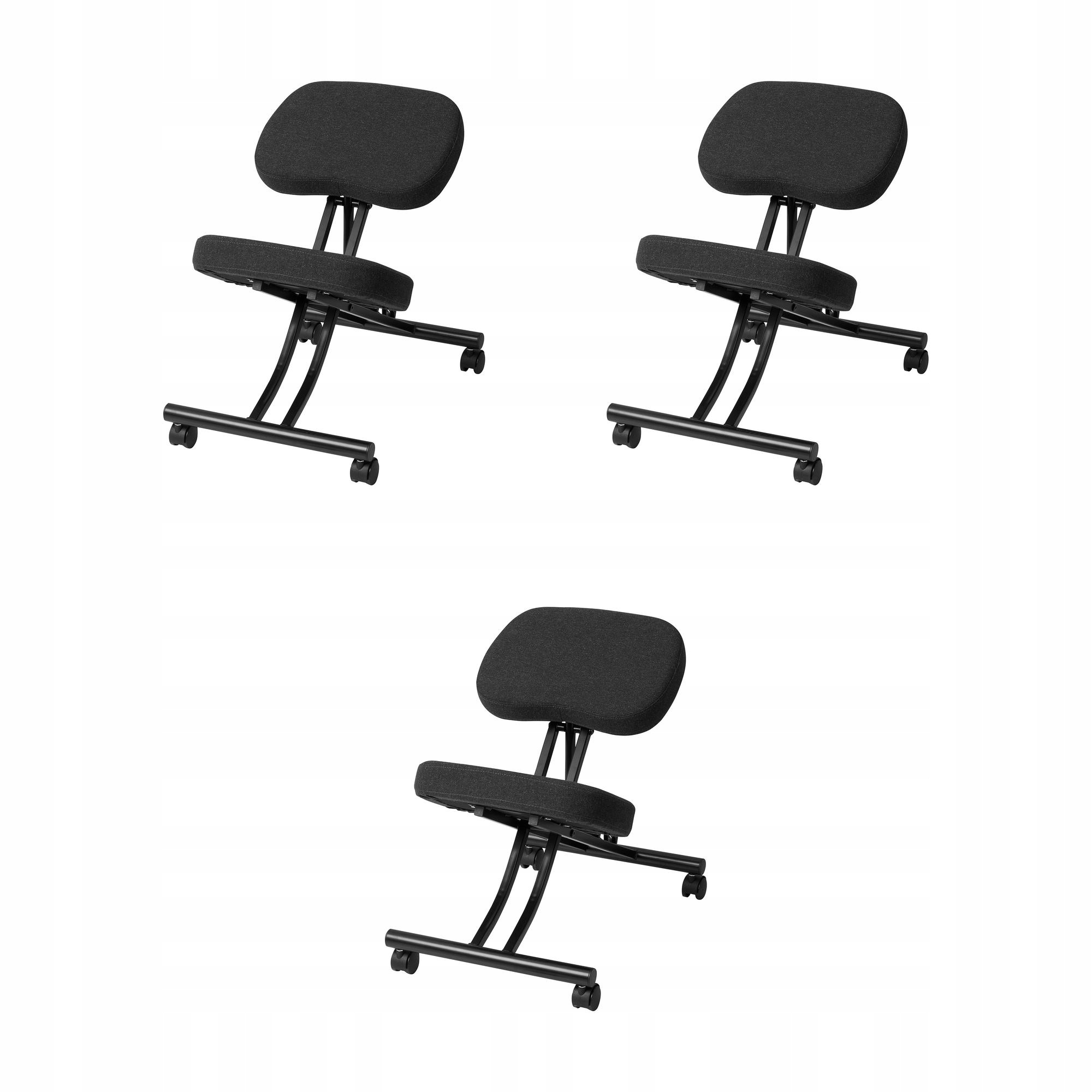 3 szt. Klęcznik Eifred Gunnared czarnoszary ergonomiczny komfortowy