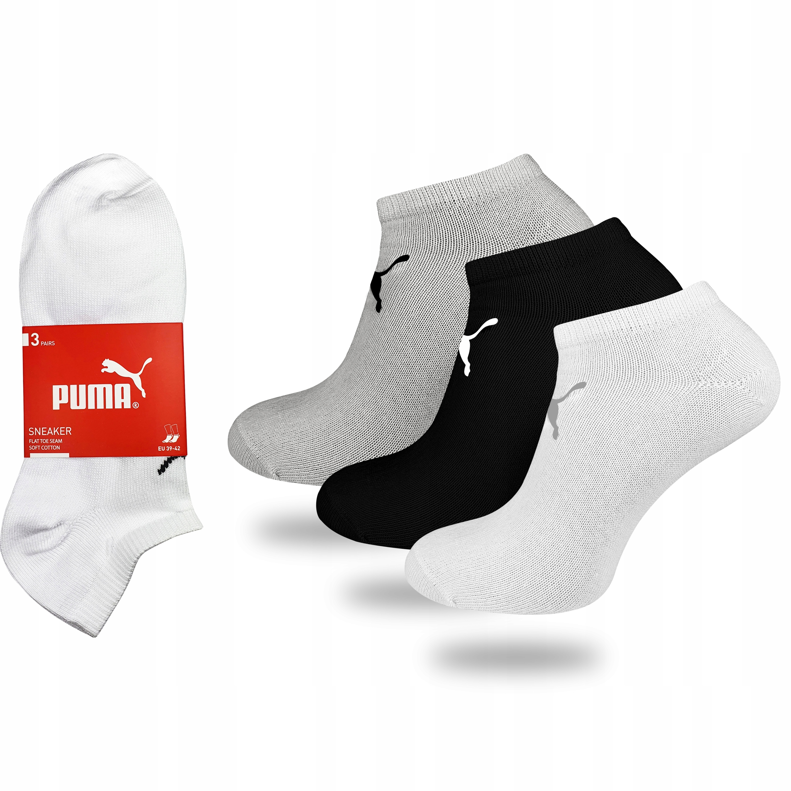 

Skarpety Puma Basic Sneaker stopki r 39-42