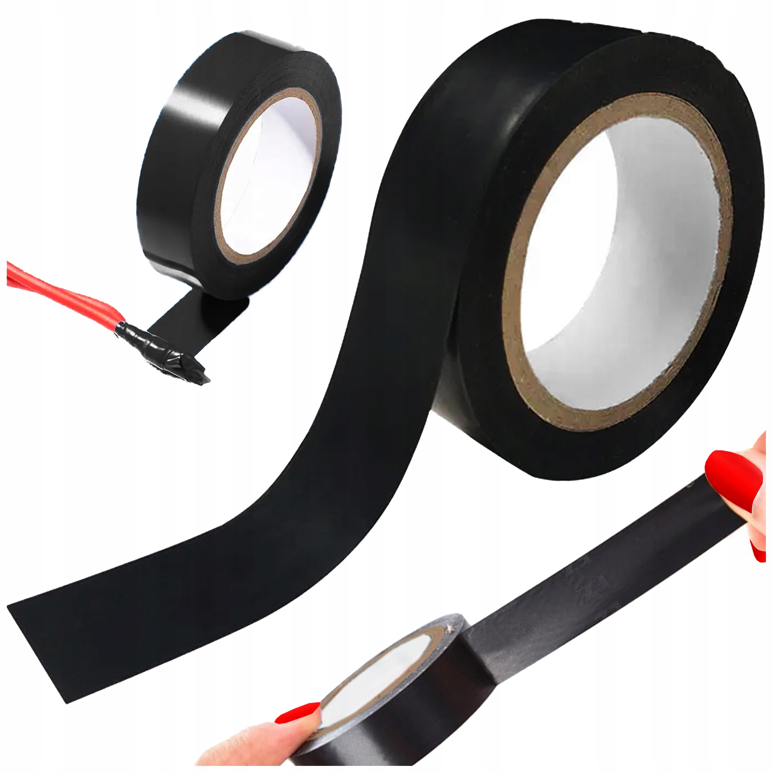 

Taśma Izolacyjna Pcv Mocna Wodoodporna 18mm x 10m