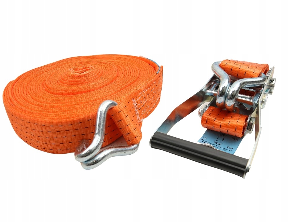 ОРАНЖЕВЫЙ ТРАНСПОРТНЫЙ РЕМЕНЬ 5Т / Л-12М / В=50ММ 2500ДАН