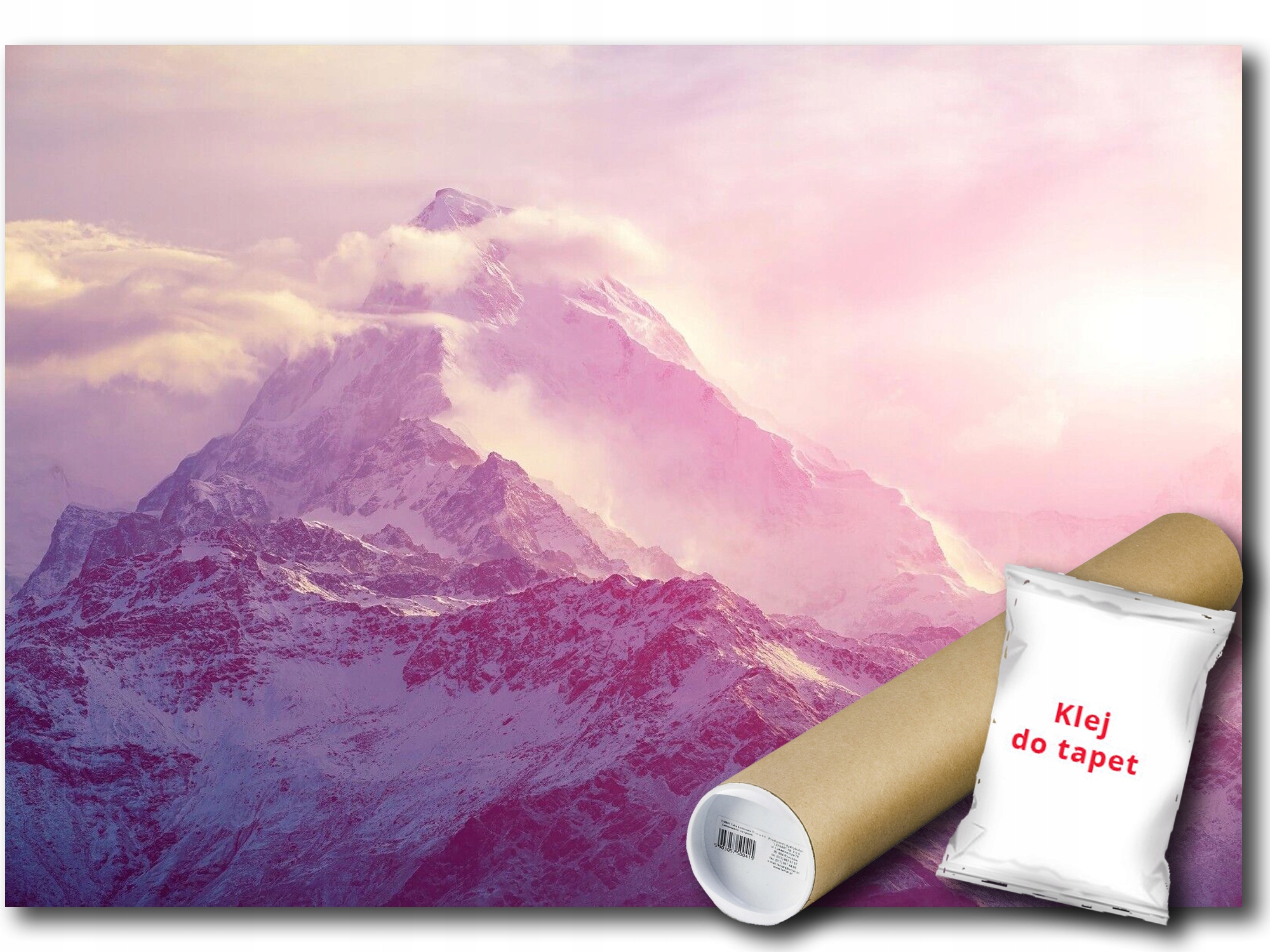 Vinylová Fototapeta Hory Oblaky Pohľad 416x290