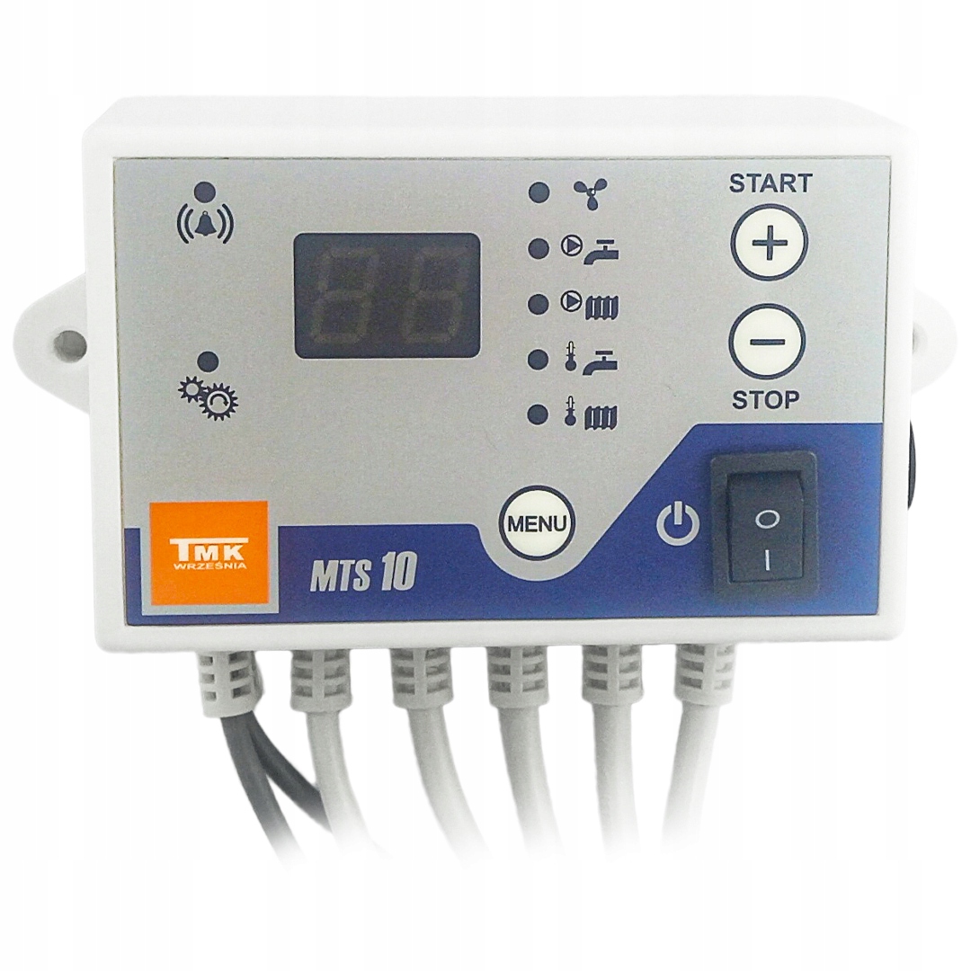 Sterownik pieca pompy C.o C.w.u nadmuch Tmk Mts 10