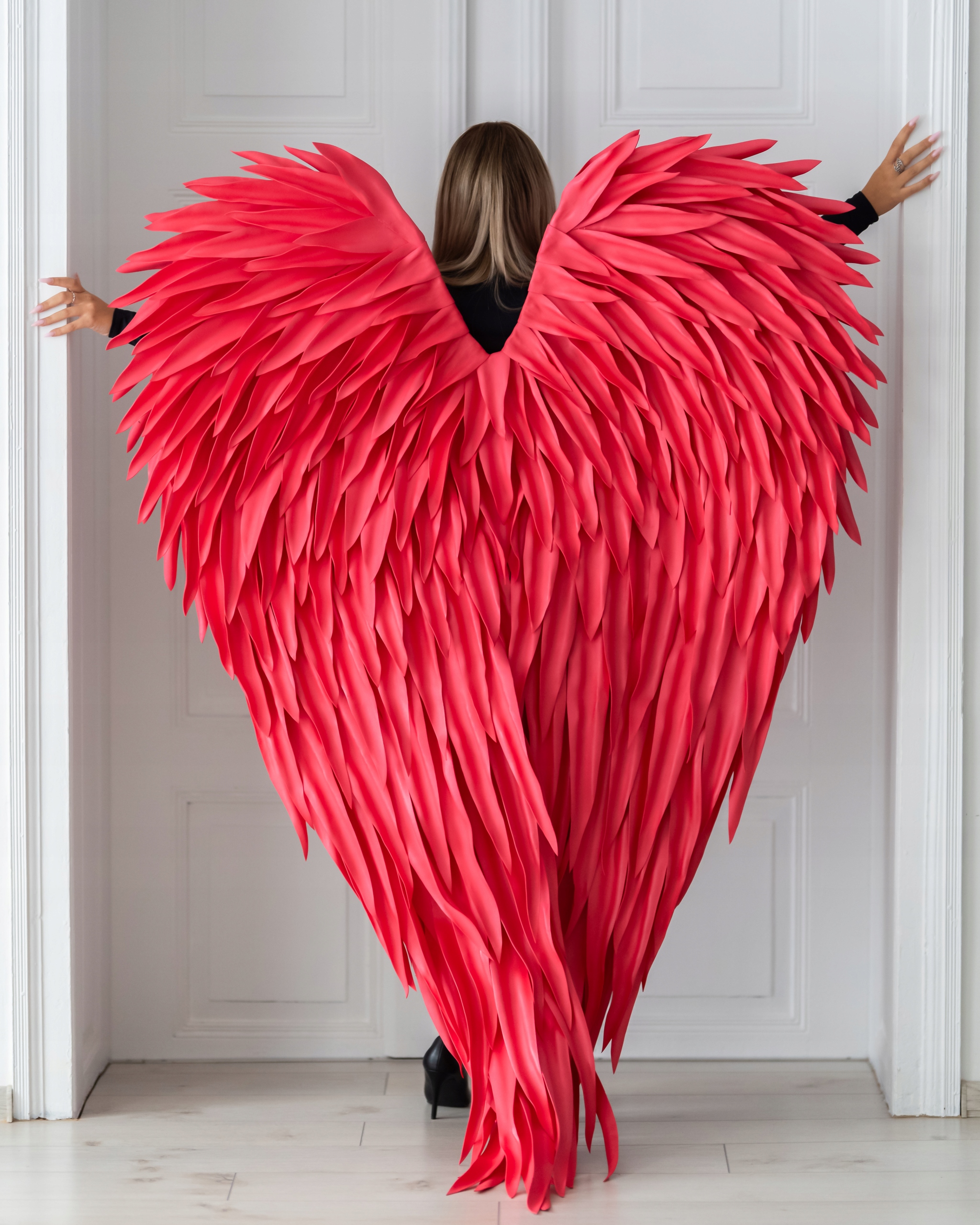 Skrzydła strój anioła na sesję fotograficzną 100cm Waga produktu z opakowaniem jednostkowym 3 kg