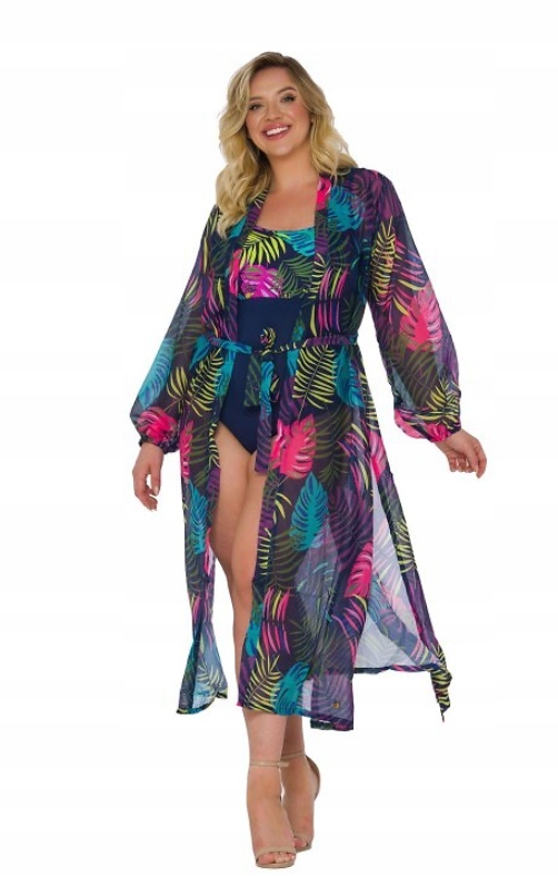 Self Pareo Přehoz Pareo 14 Monstera 42 XL