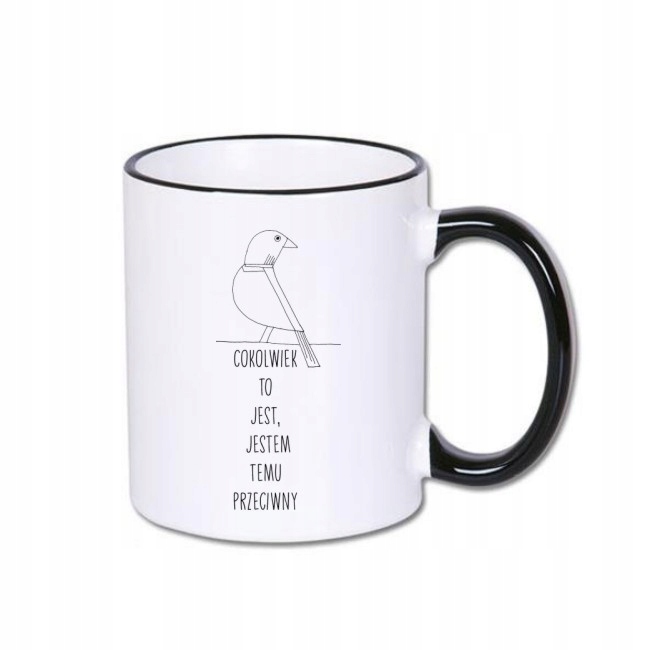 

Kubek czarny rant dla marudnych maruda złośnica