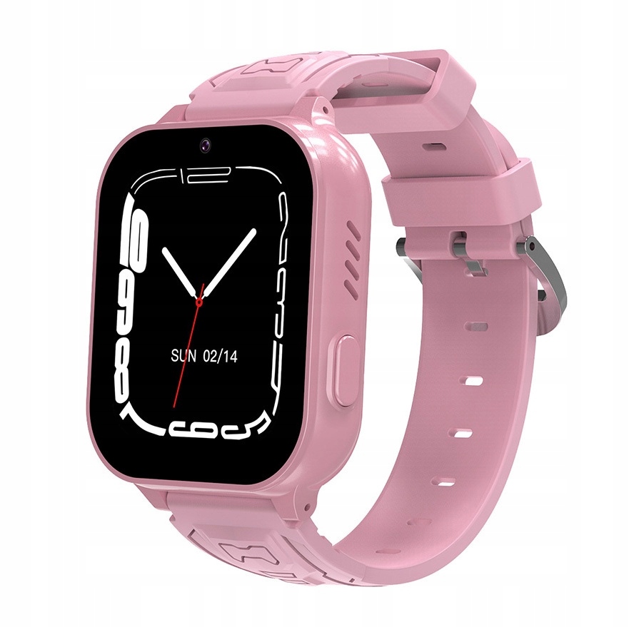 Chytré Hodinky pro děti Blavec K-02 1,69" 4G Gps s funkcí hovoru – růžové