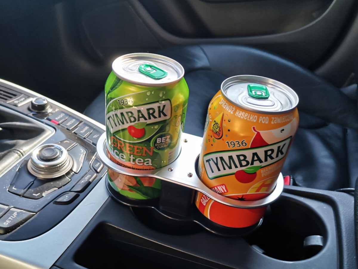 PODWÓJNY UCHWYT NA KUBEK PUSZKĘ NAPÓJ DO 6,8cm Producent inny