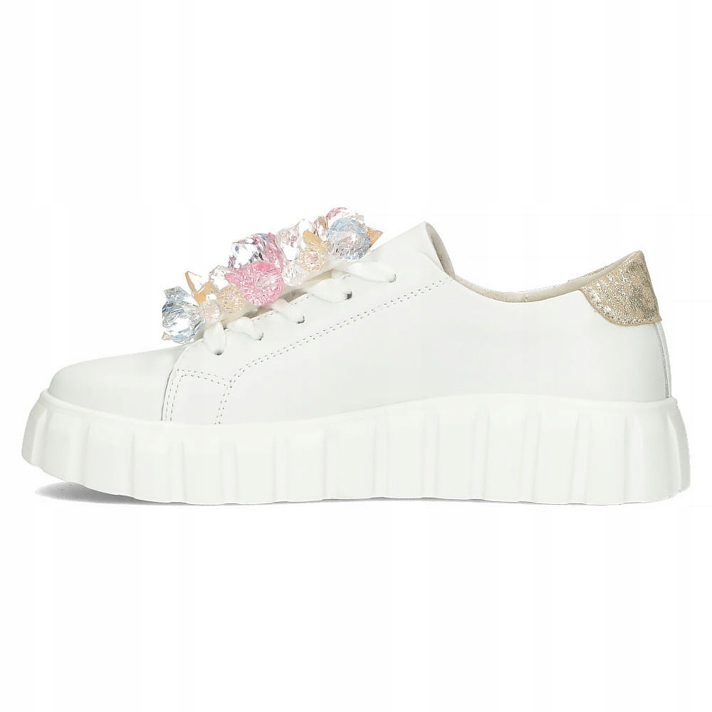 Sneakersy damskie FILIPPO 4534/23 WH BIAŁY DIAMNET Marka Filippo