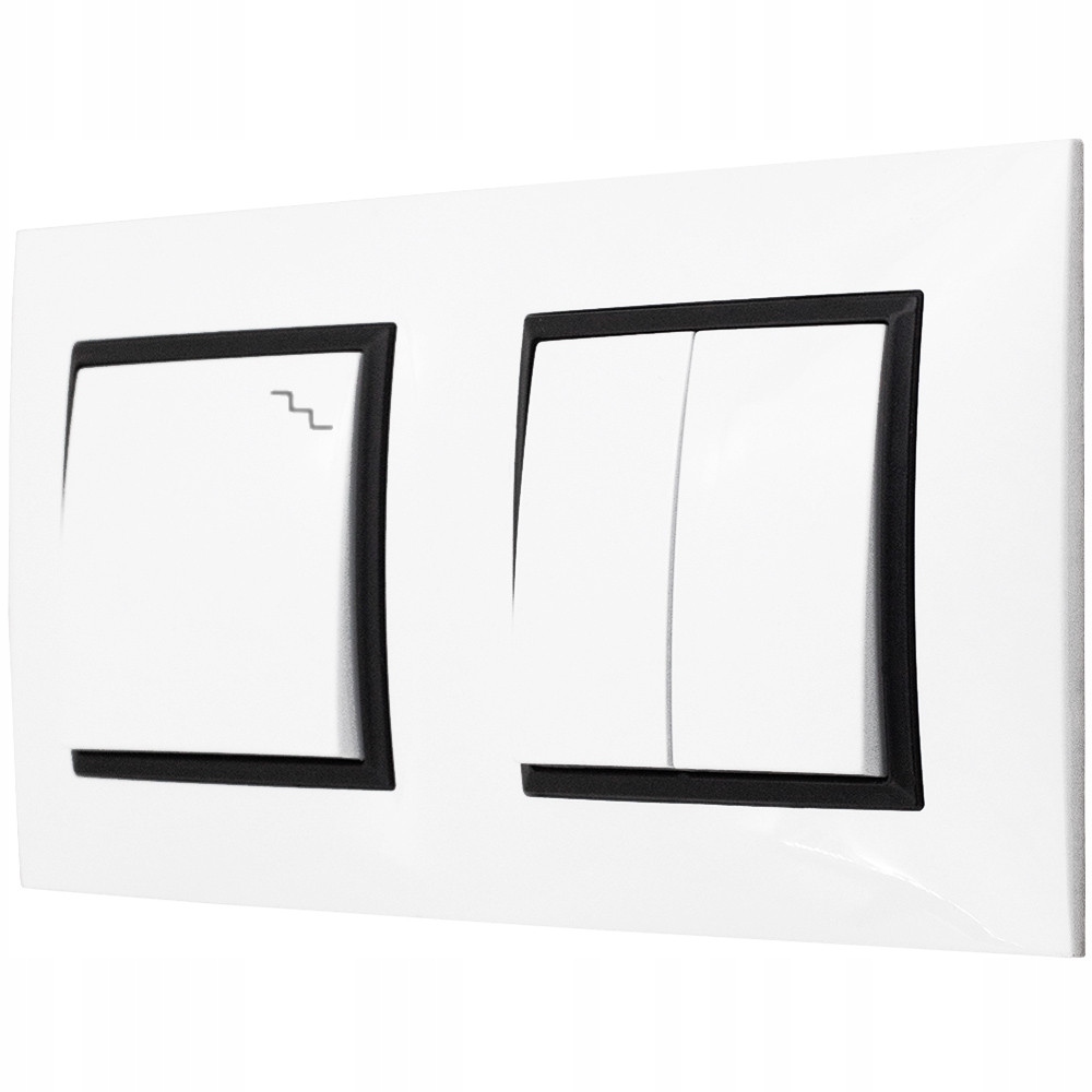 

Włącznik Światła Podwójny Schodowy W Ramce