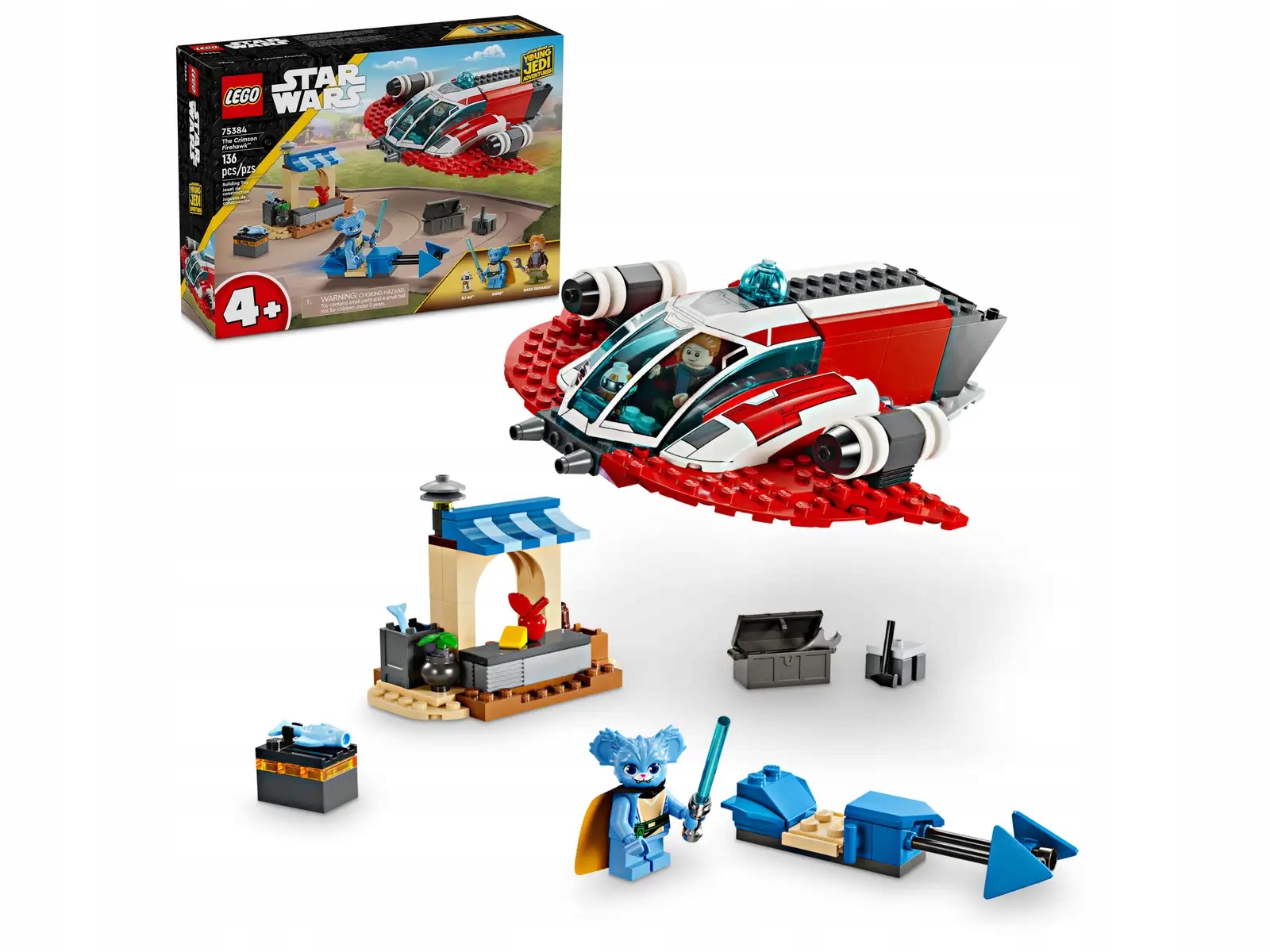Lego Star Wars 75384 Karmínový jestřáb