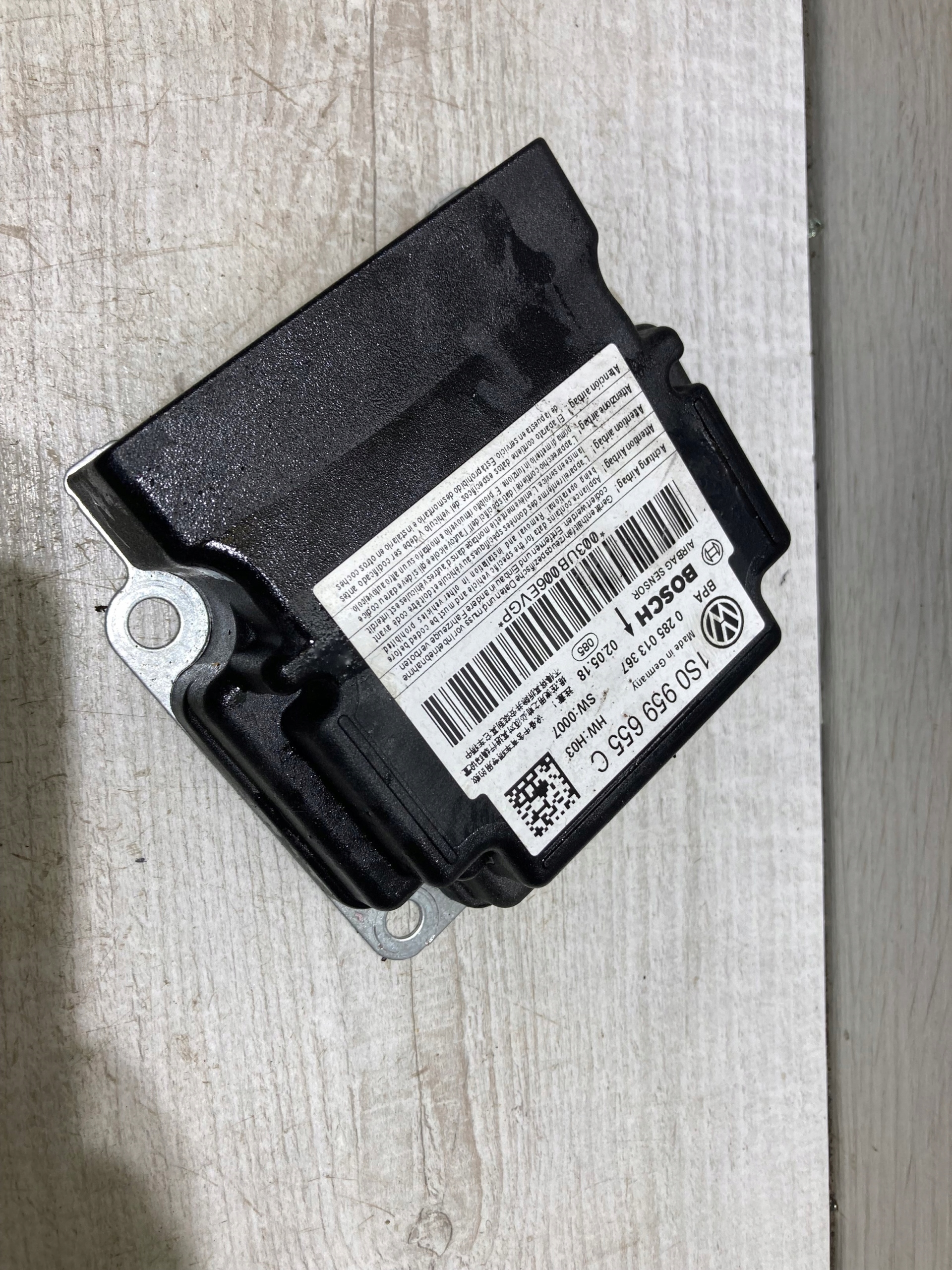 Датчик подушки безпеки 1s0959655c VW Up Up! 18r