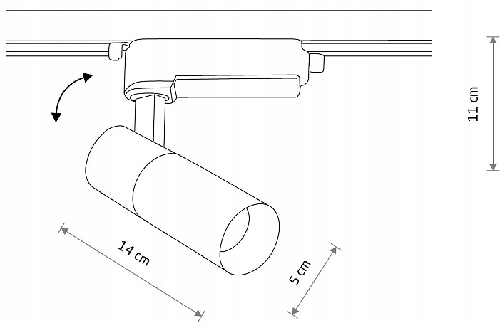 NOWODVORSKI 10377 PROFILE TINOS LED REFLEKTOR LEDOWY SZYNOWY 4000K 10W Kod producenta 10377