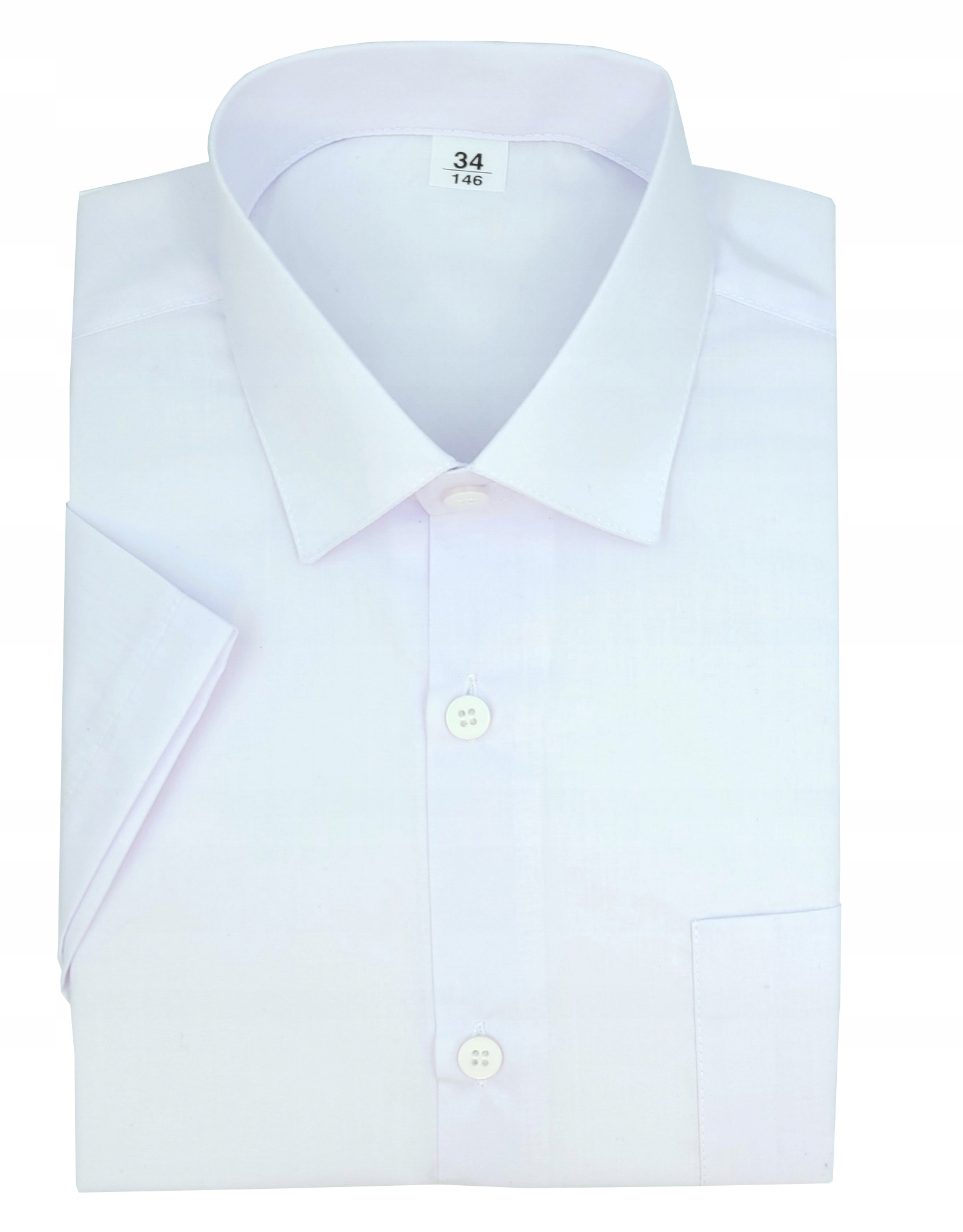 Koszula chłopięca biała krótki rękaw polska 34 146 Marka Inna marka