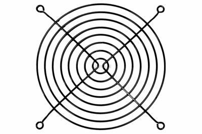 

Osłona Grill Na Wentylator 120mm Czarny