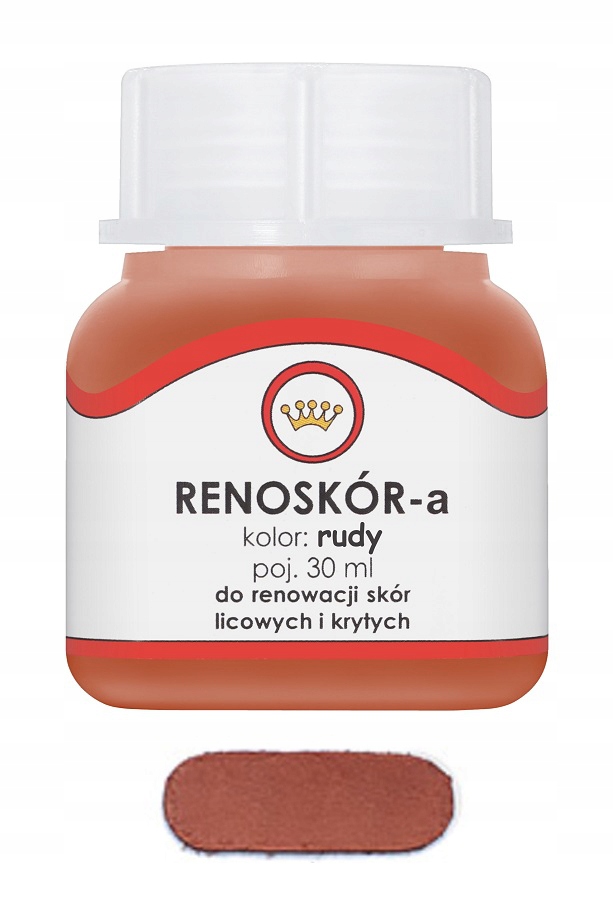 

Renoskór Farba Lakier Do Skóry Rudy 30ml