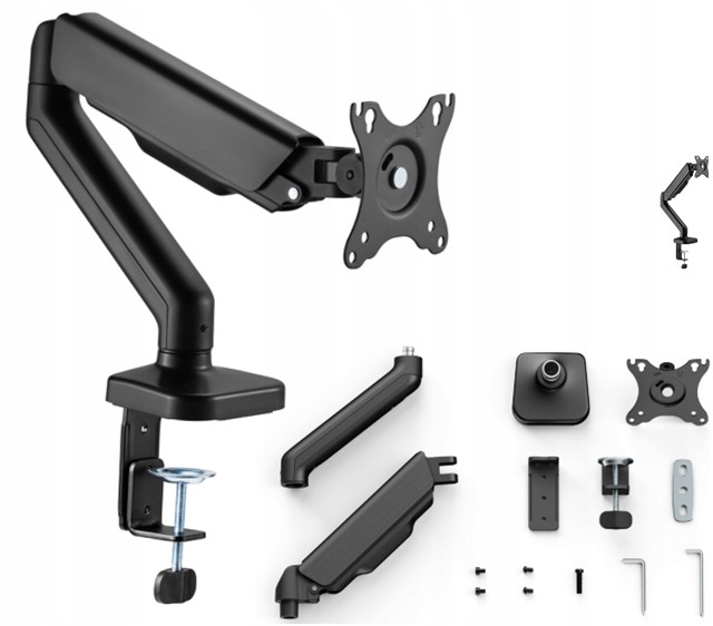 Držák na panoramatický monitorový stůl pro zakřivený monitor Lg 18,5 palců