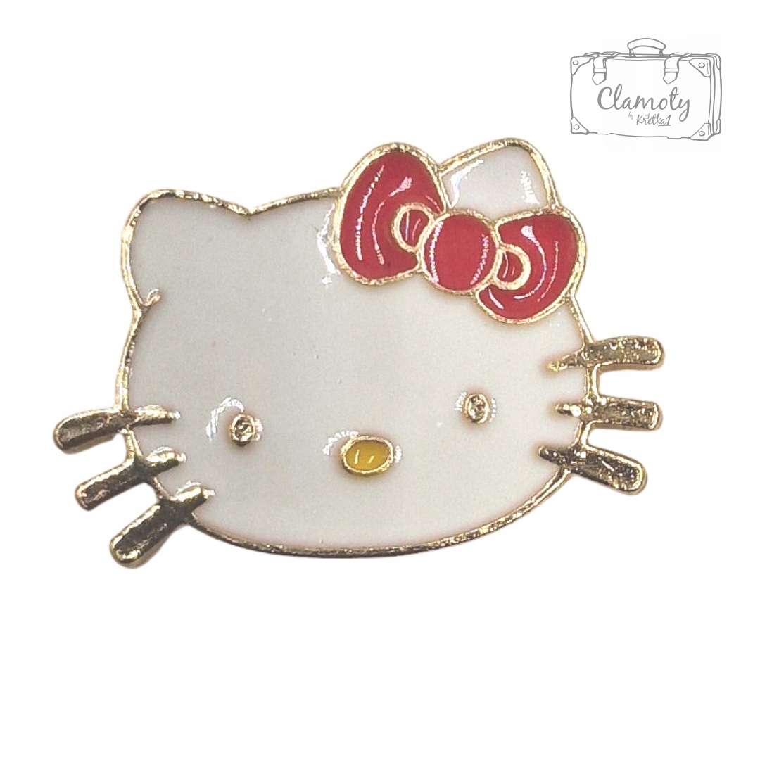

Przypinka Metalowa Metal Głowa Hello Kitty