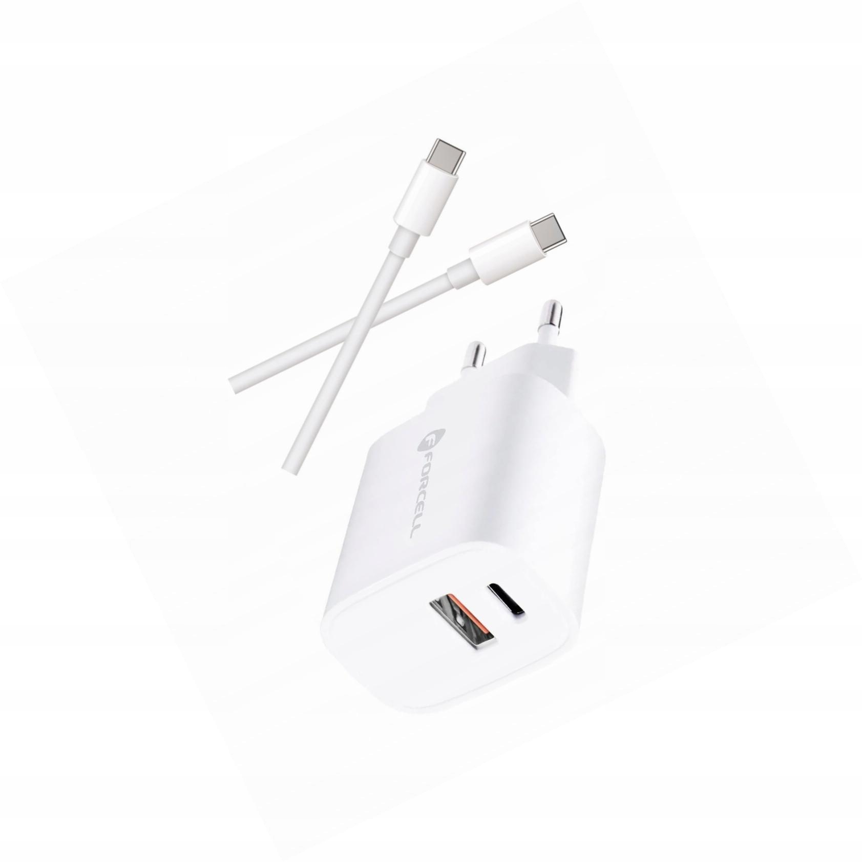 Szybka ładowarka 30W 2 porty z długim kablem 2m do iPhone 15 Plus