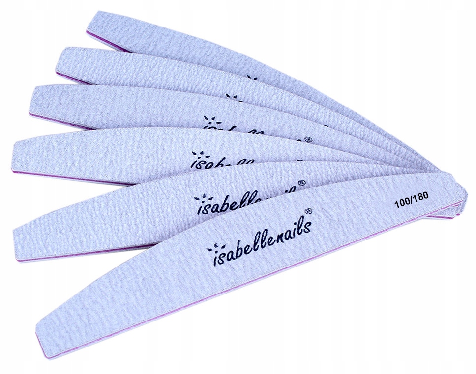 25 x PILNIK DO PAZNOKCI ZEBRA ŁÓDKA 100/180 (CS) Kolor inny kolor