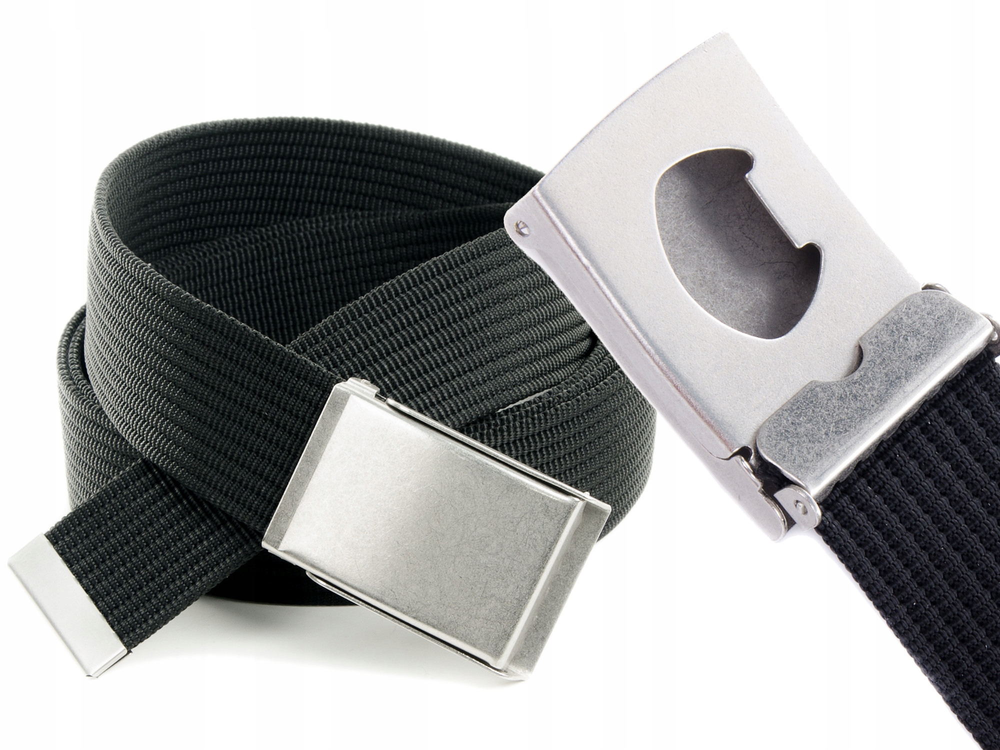 

XXXXL - 200 cm Pasek parciany Czarny Otwieracz -pl