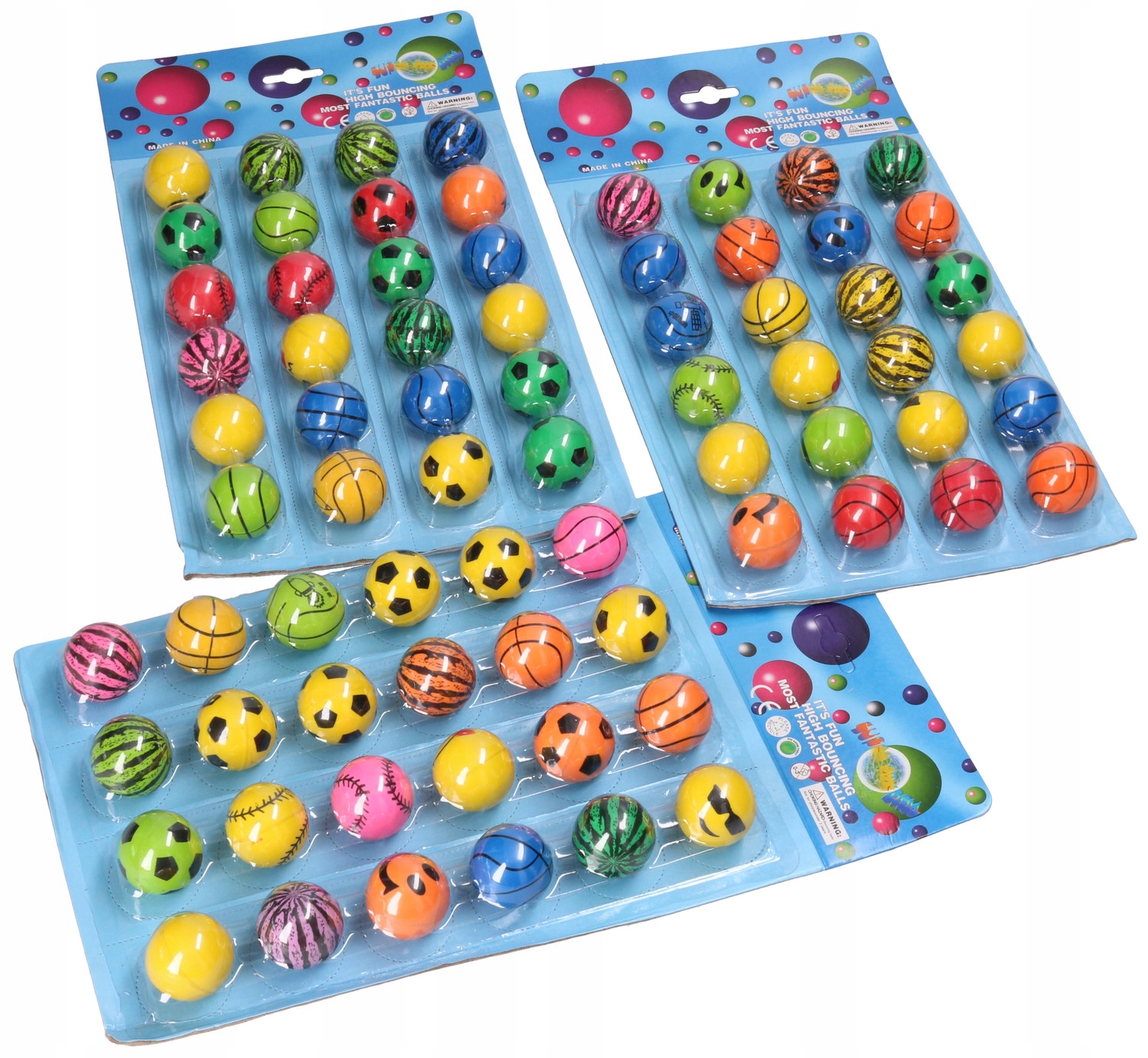 PIŁECZKI KAUCZUKOWE ZESTAW 24SZT 2766 Marka inna