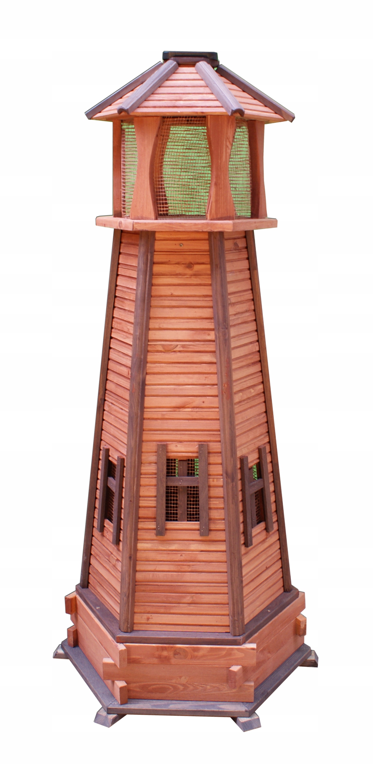 Dřevěný maják pro solární zahradu LA101, ozdoba ze dřeva Výrobce