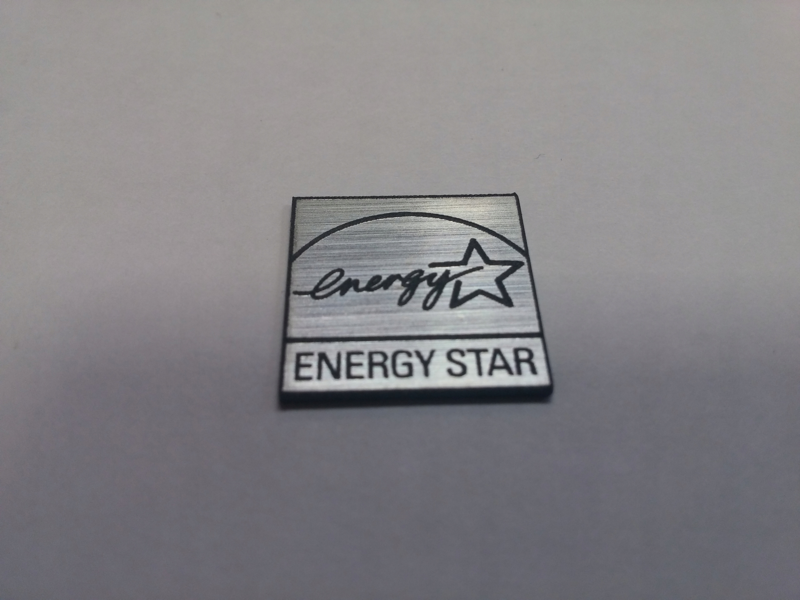 

Energy Star naklejka emblemat 18 x 18 mm *srebrna