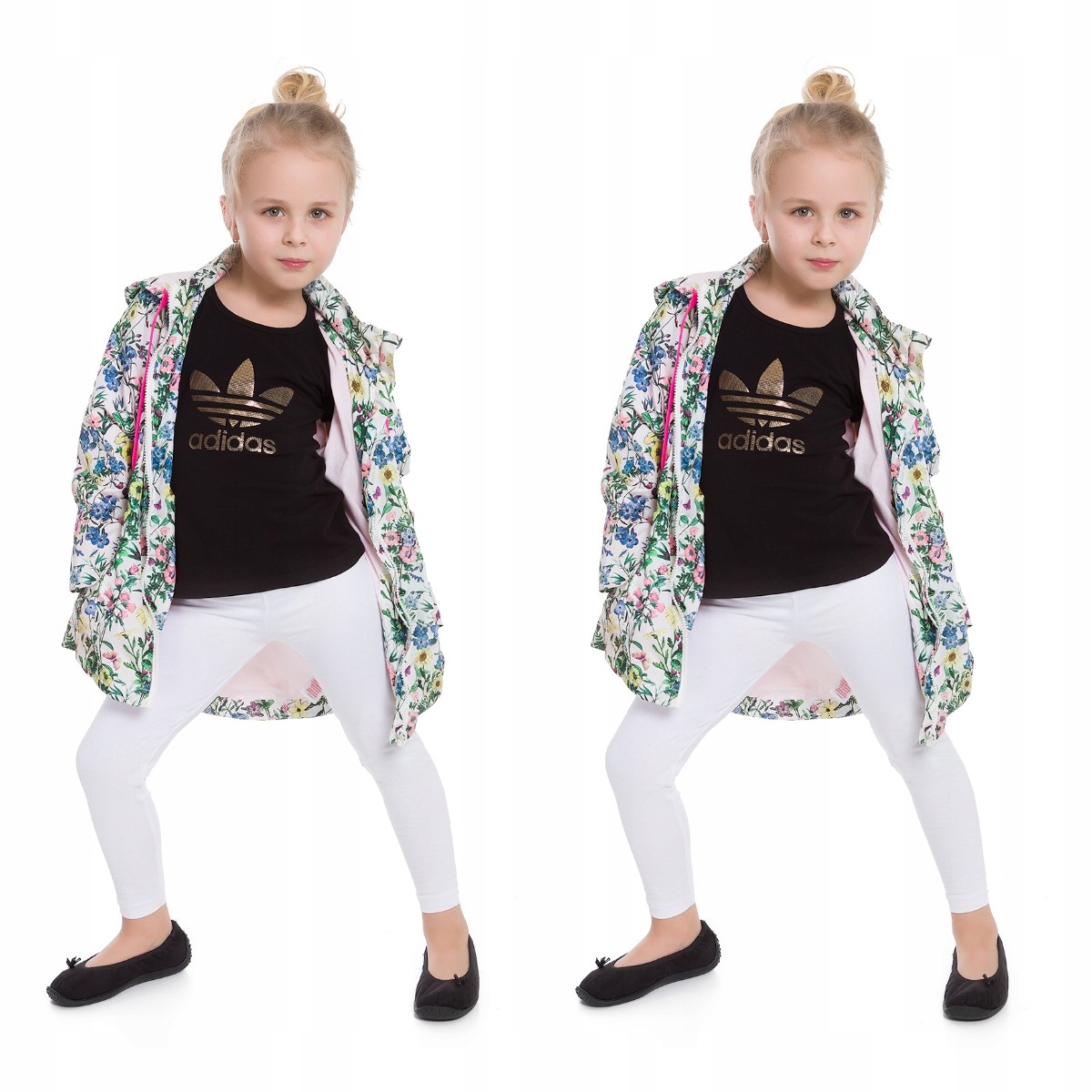

Zestaw 2X Legginsy Dziecięce Getry 110