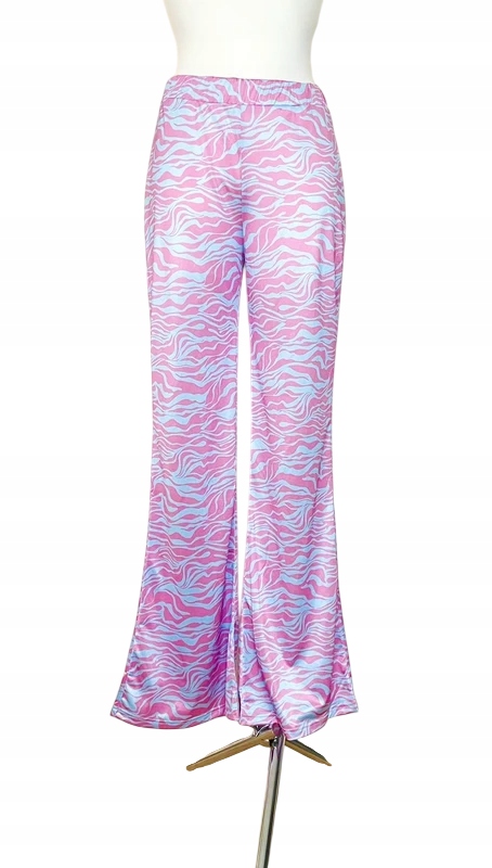 Dámské kalhoty s širokými nohavicemi Elleme, velikost L