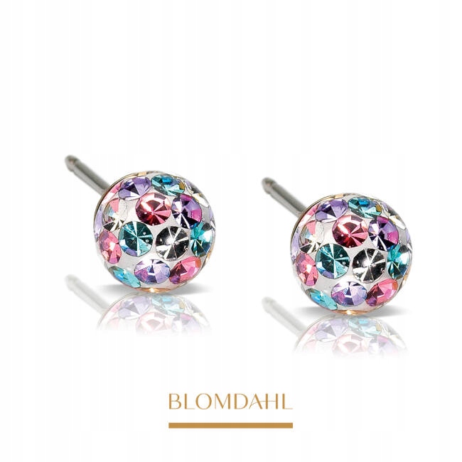 Blomdahl Náušnice Hypoalergenní Light Fantasy Pearl 6 mm