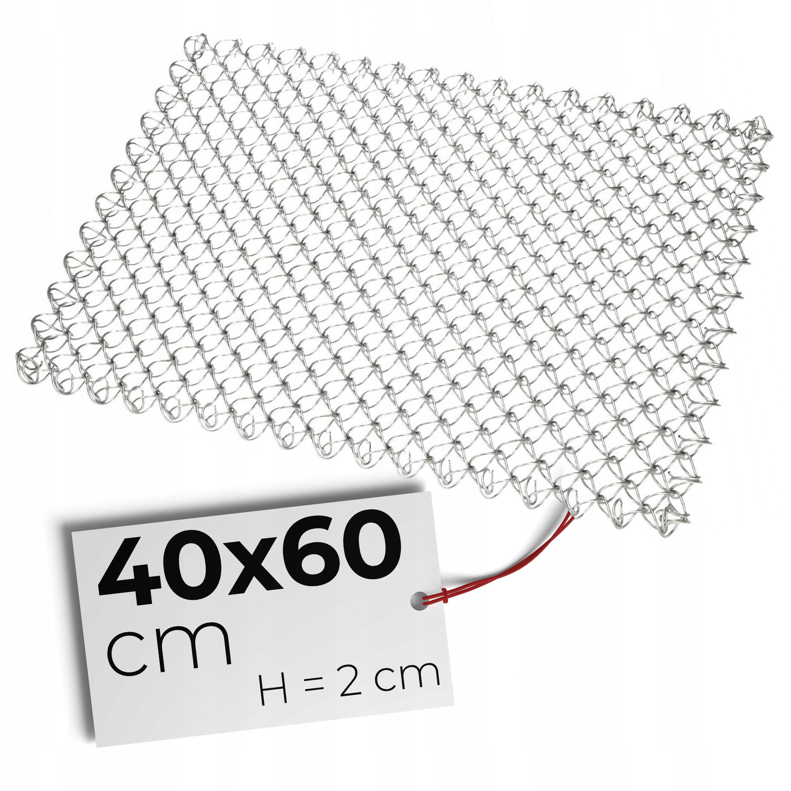 Vstupní Drátěná Rohožka Na Boty Kovová Z Vnějšího Drátu 40x60CM