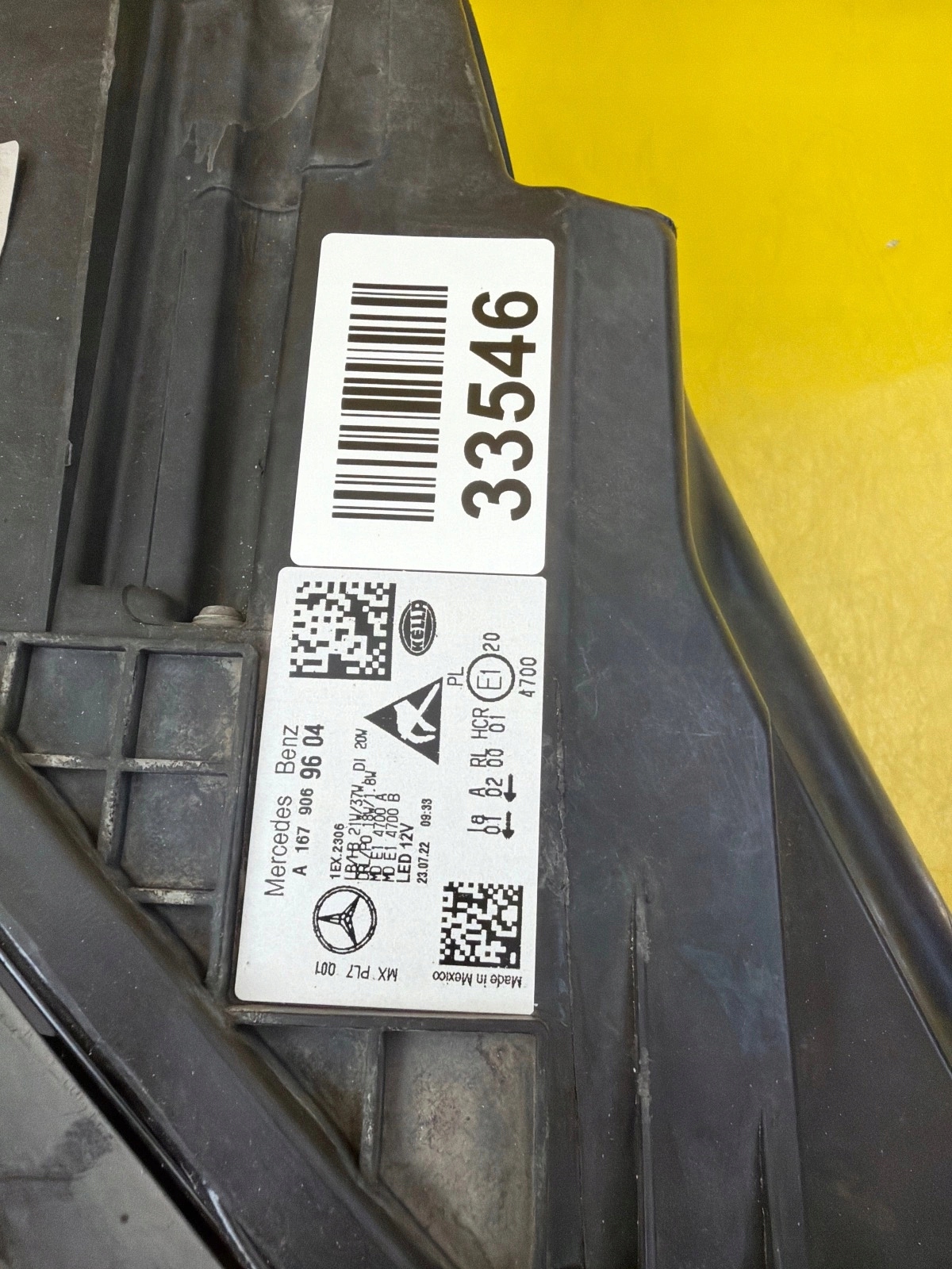 light right Mercedes GLE W167 Full Led Performance A1679069604
