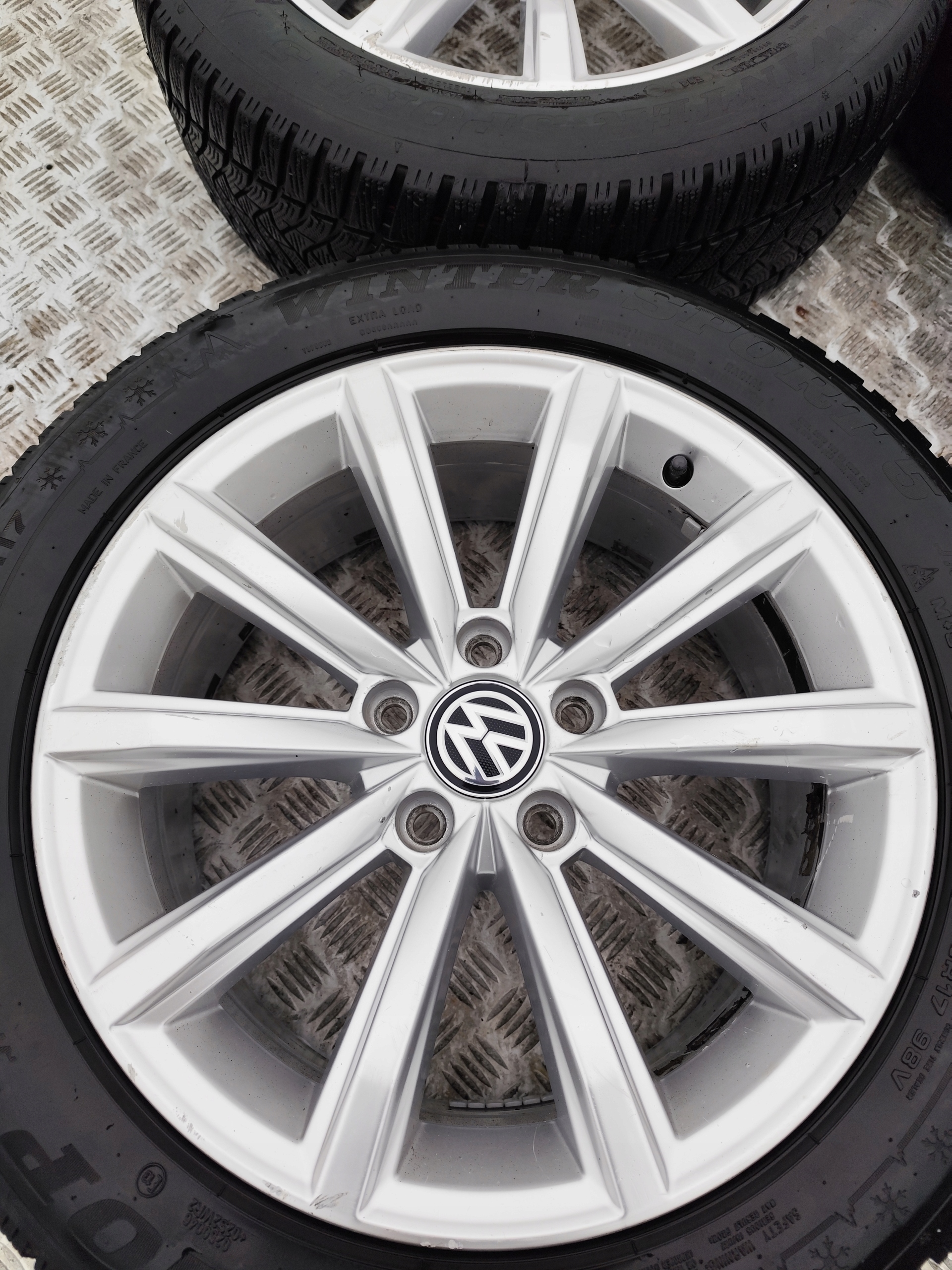 VW PASSAT B8 wheels ALU discs 215/55/17
